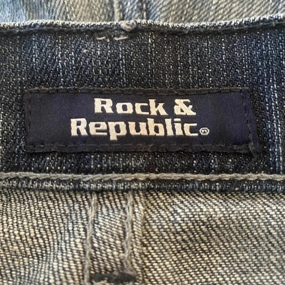 Rock & Republic Womens Kledis Flate Leg Jeans Size 28 X 32‎ (459) - Picture 5 of 9